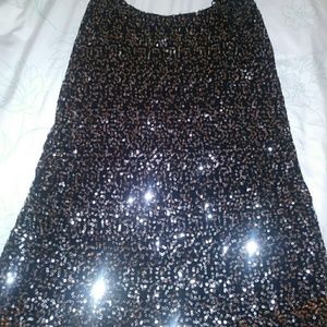 Sequined dress top